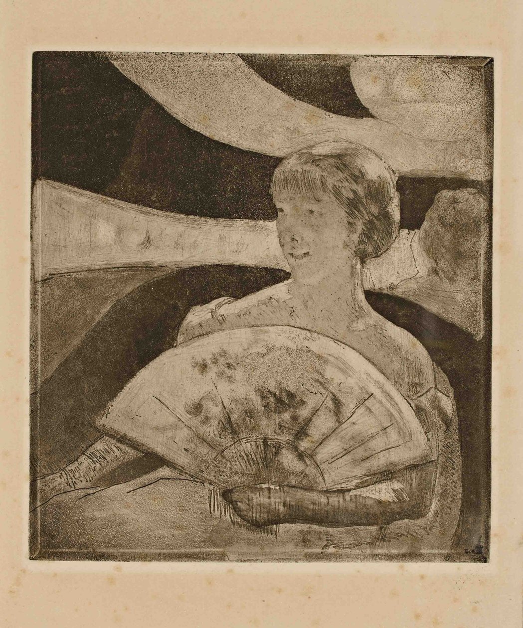 Na caixa de ópera de Mary Cassatt