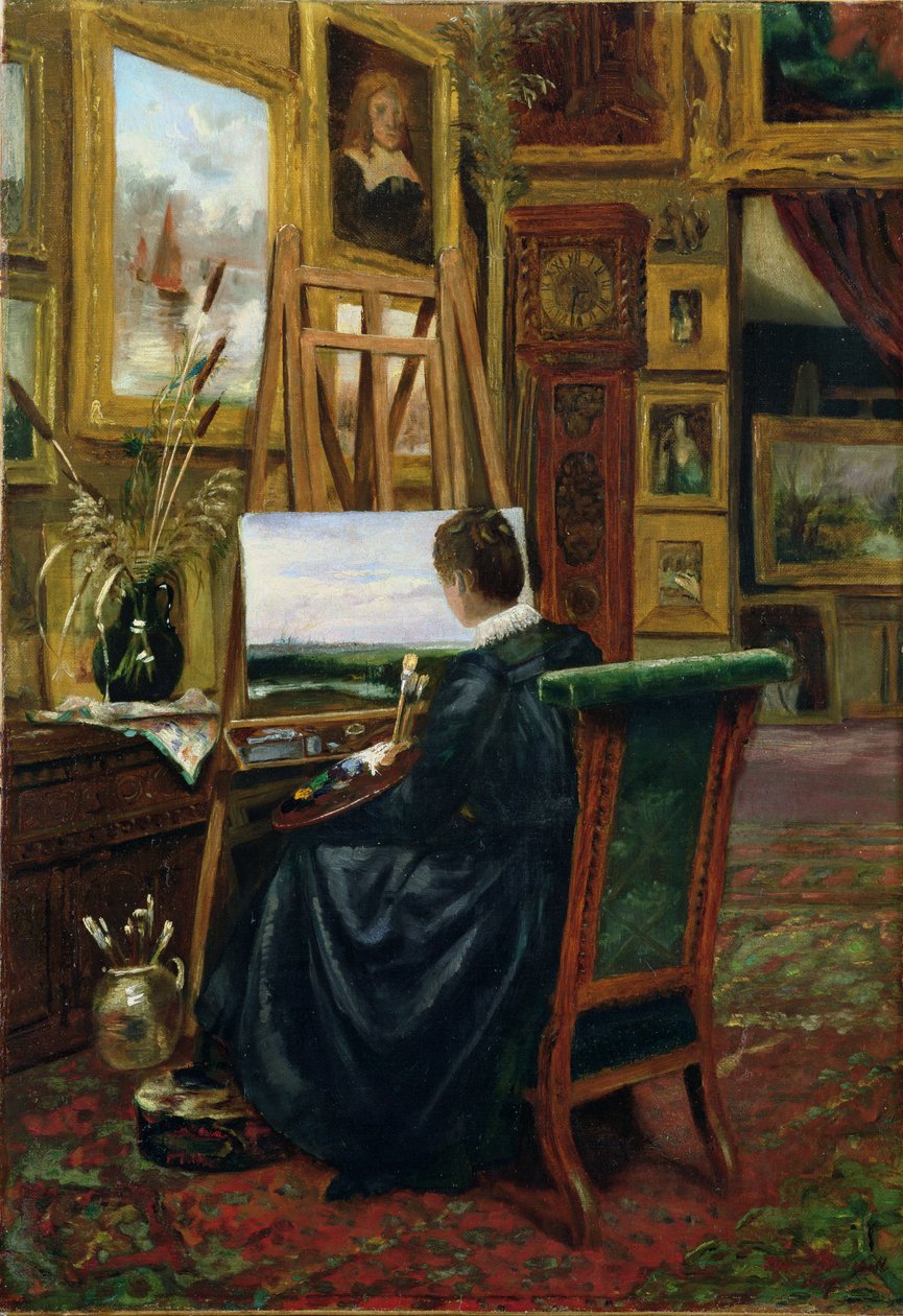 Uma Senhora Artista, 1887 de Mary Churchill