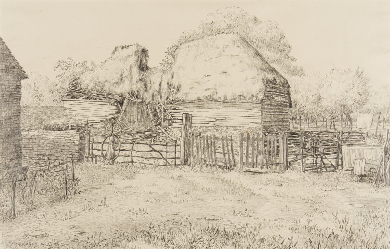 Um curral, 1933 de Mary Kaye