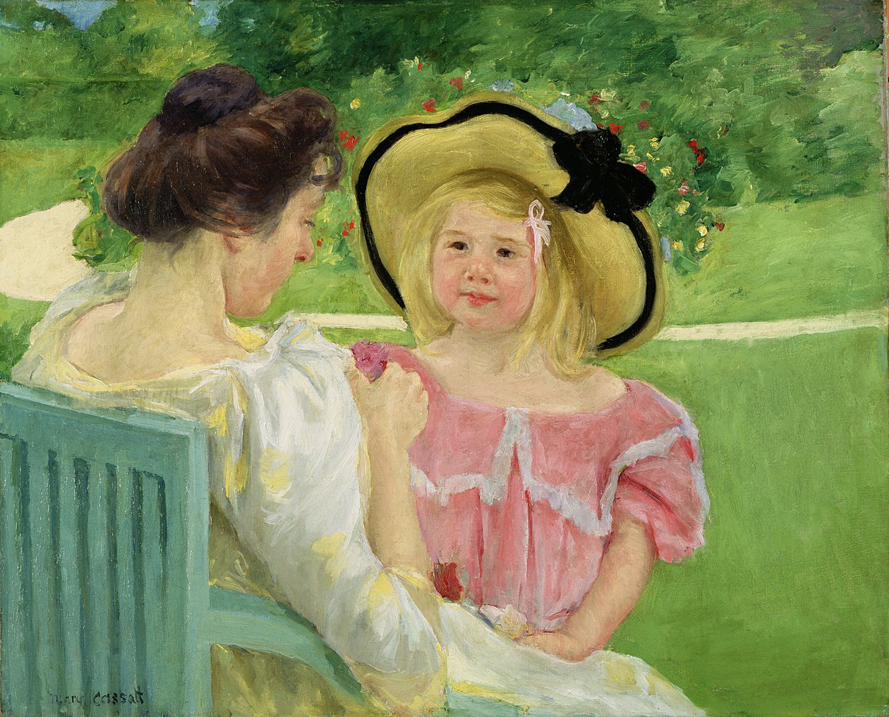 No jardim, 190304 de Mary Cassatt