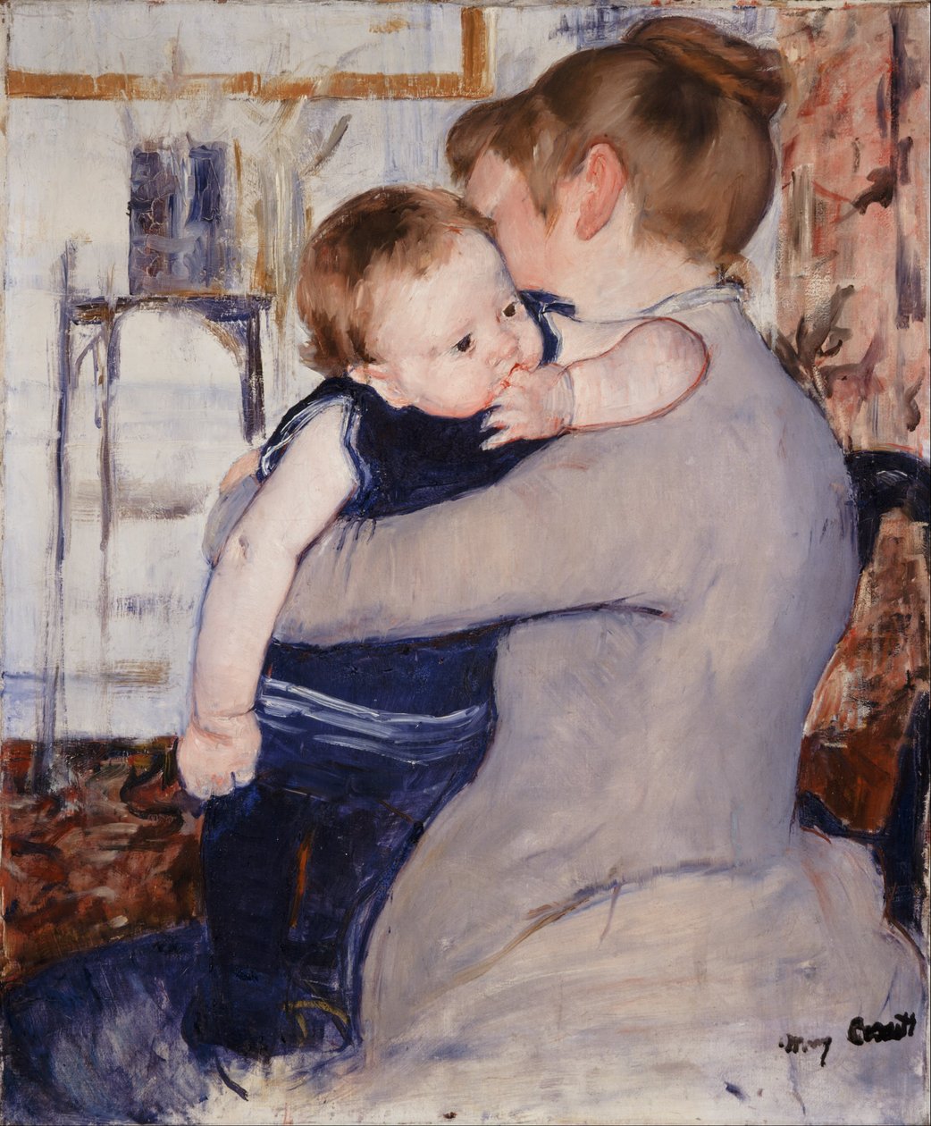 Mãe e filho de Mary Cassatt