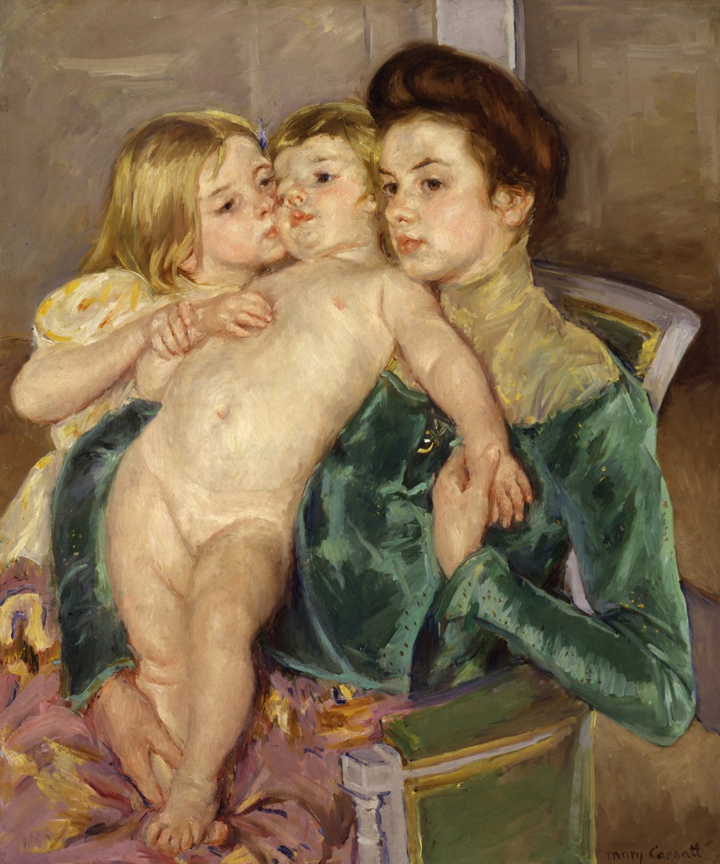 A carícia de Mary Cassatt