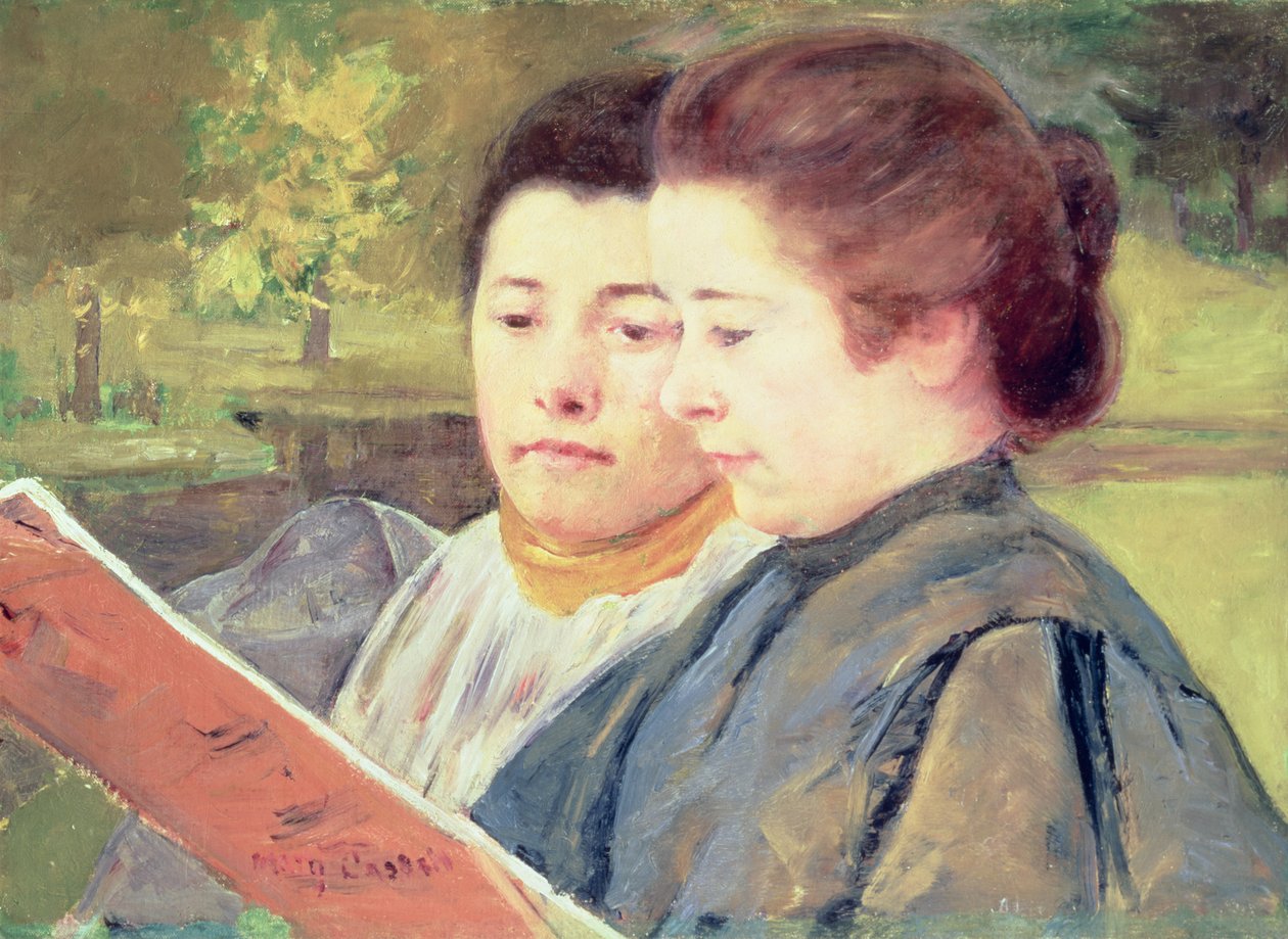 Mulheres lendo de Mary Cassatt