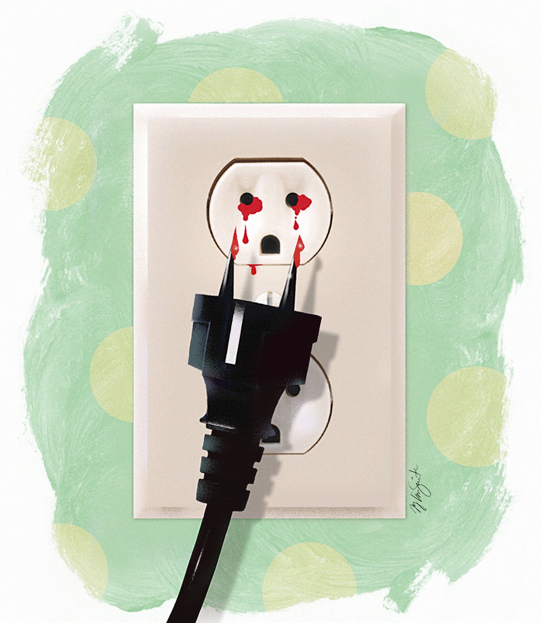 Resíduos de energia, 2010 (digital) de Mary Ann Smith