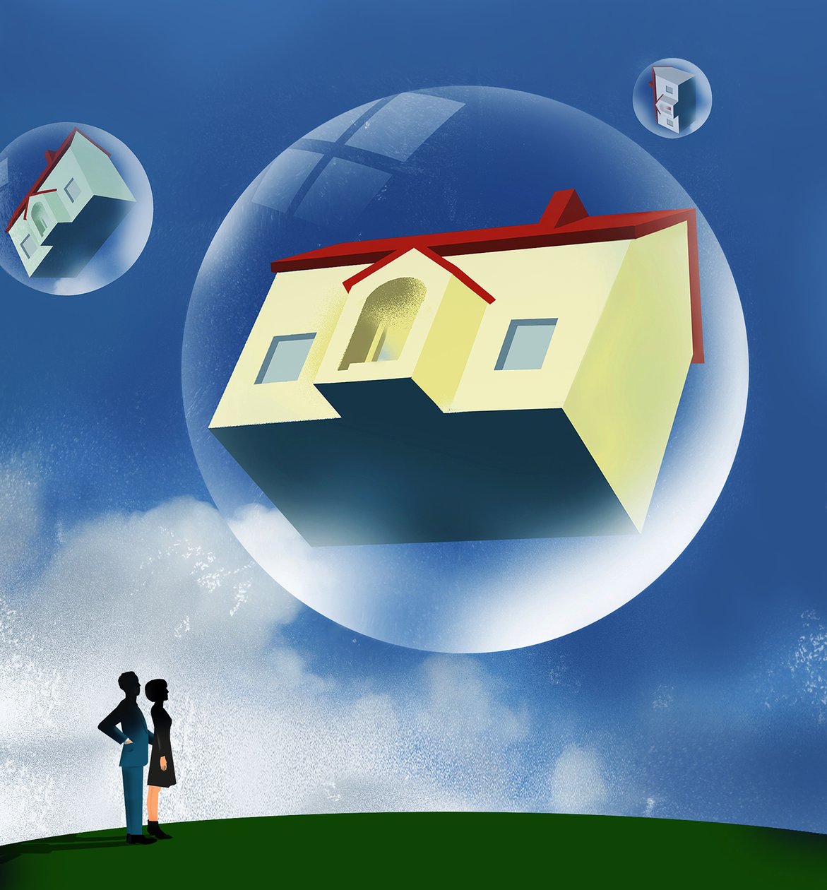 Aumento dos preços das casas, 2011 (digital) de Mary Ann Smith