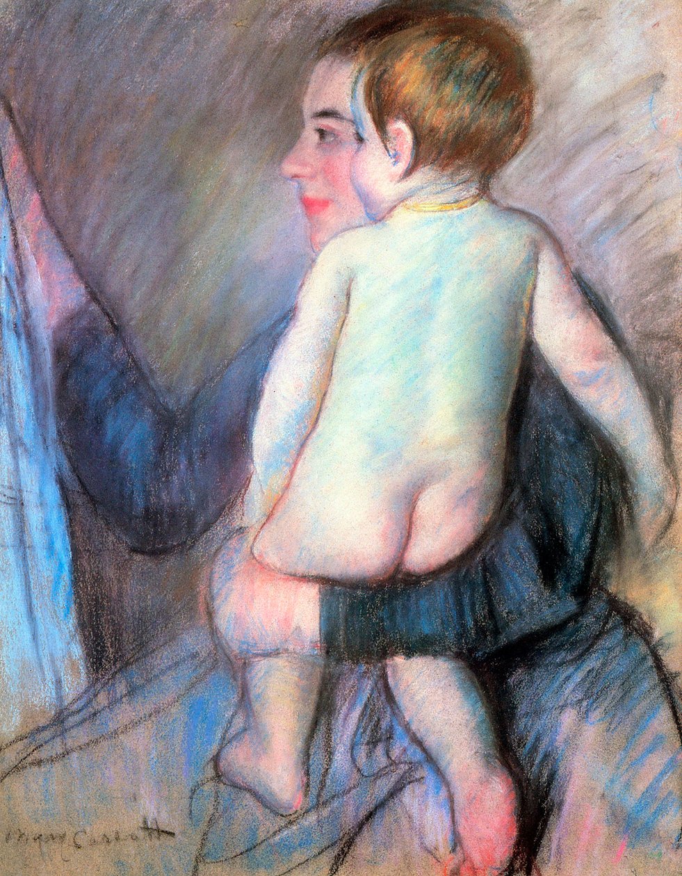 Na janela, 1889. de Mary Cassatt
