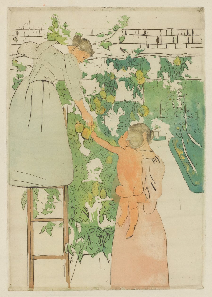 Colheita de fruta de Mary Cassatt