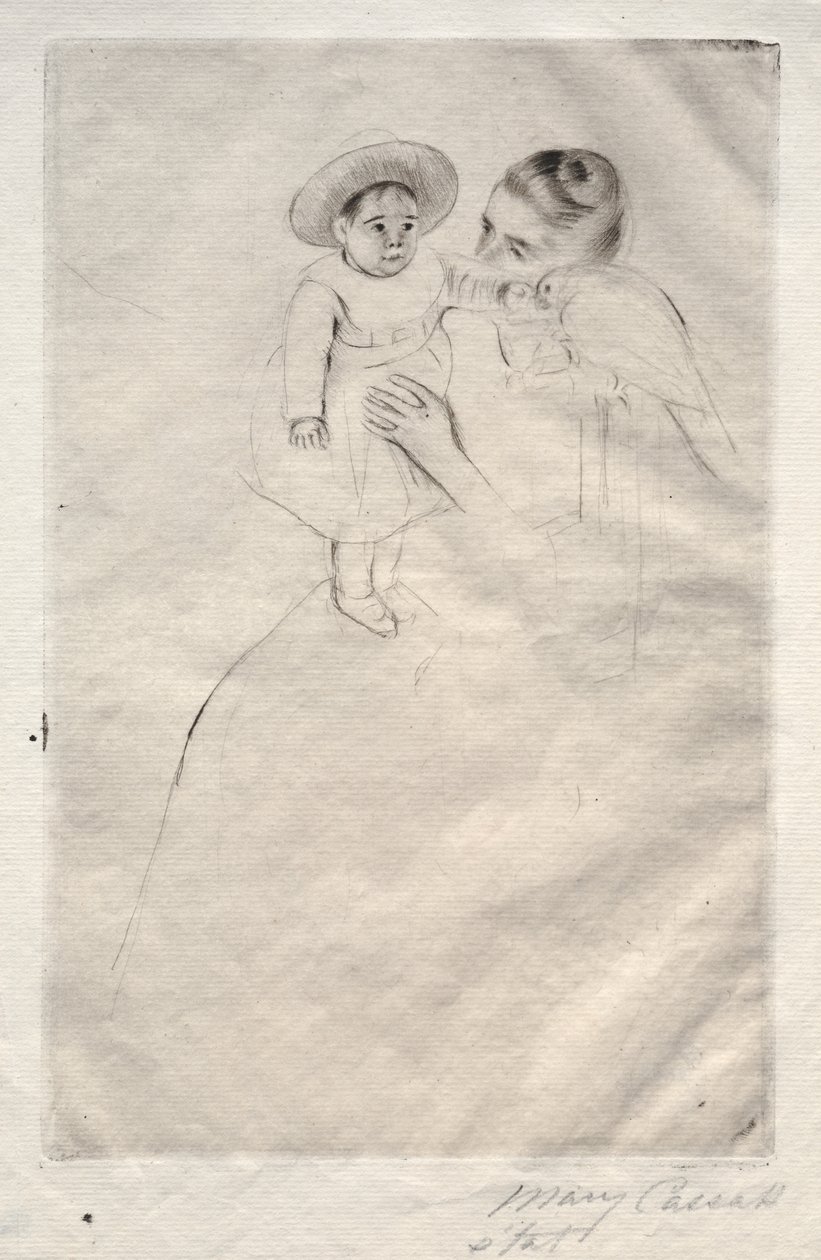 Hélène de Septeuil, c. 1891. de Mary Cassatt