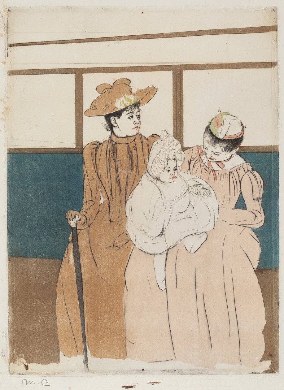 No ônibus de Mary Cassatt