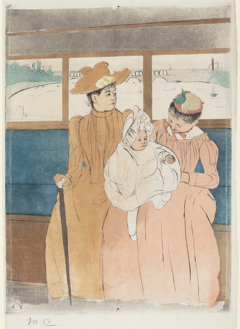 No ônibus de Mary Cassatt