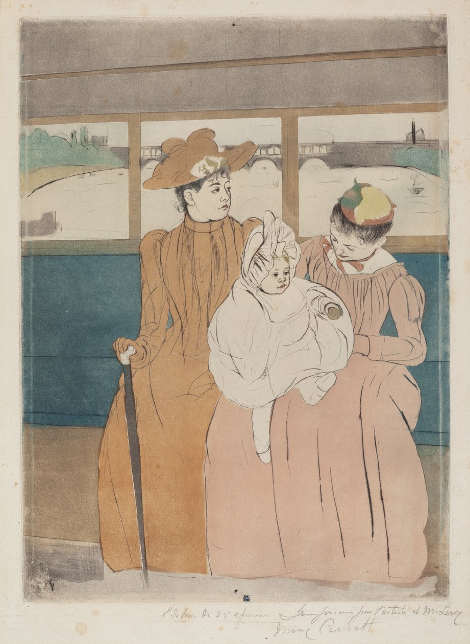 No ônibus de Mary Cassatt
