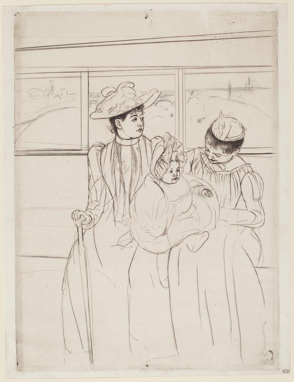 No ônibus de Mary Cassatt