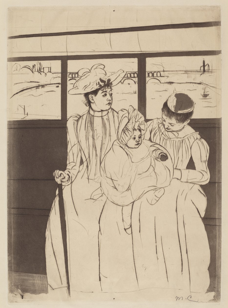 No ônibus de Mary Cassatt