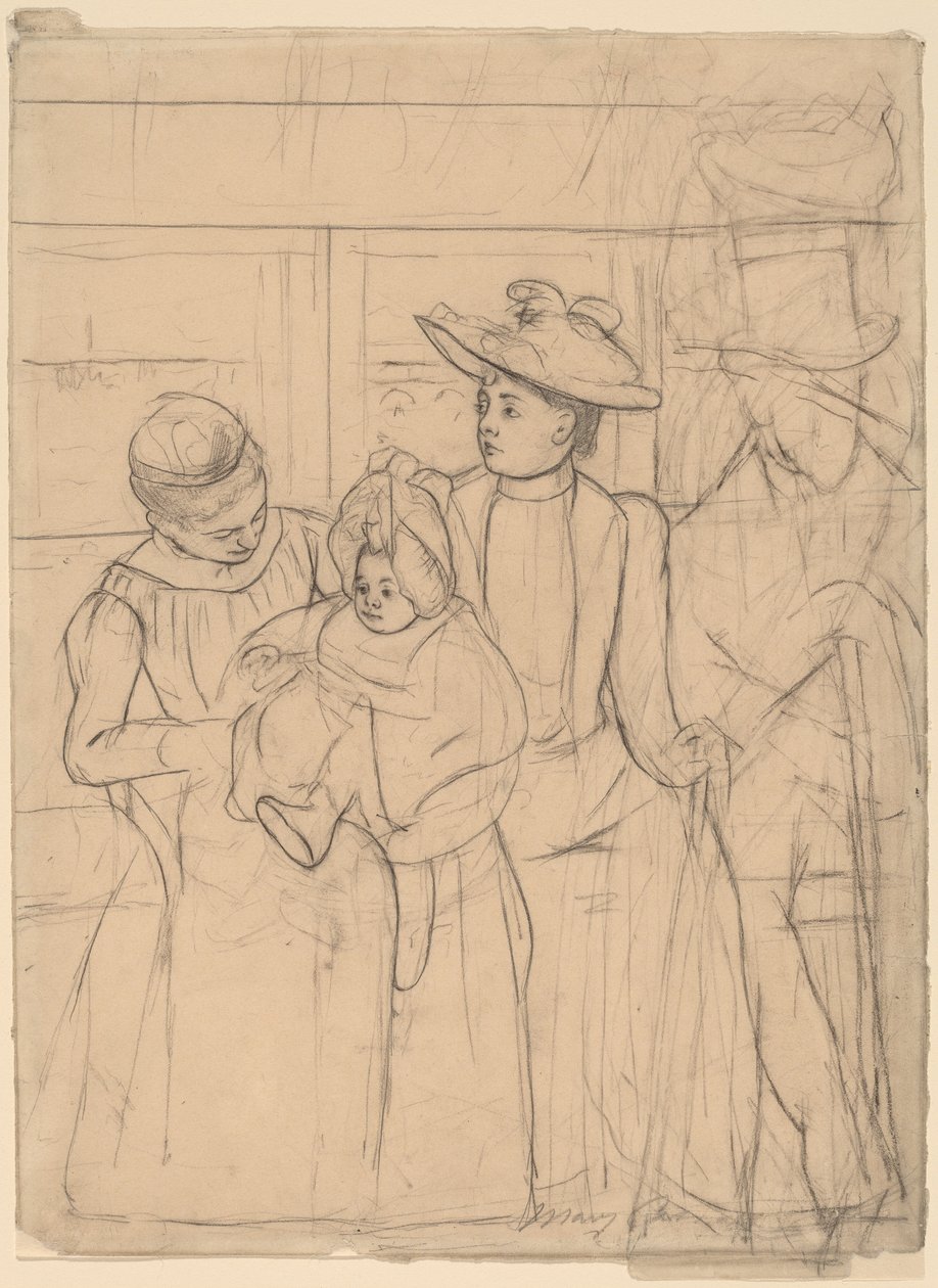 No ônibus de Mary Cassatt