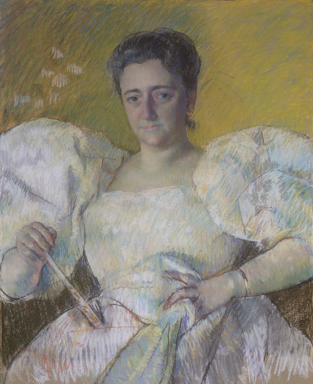 Louisine Havemeter, 1896 (pastel em papel e lona) de Mary Cassatt