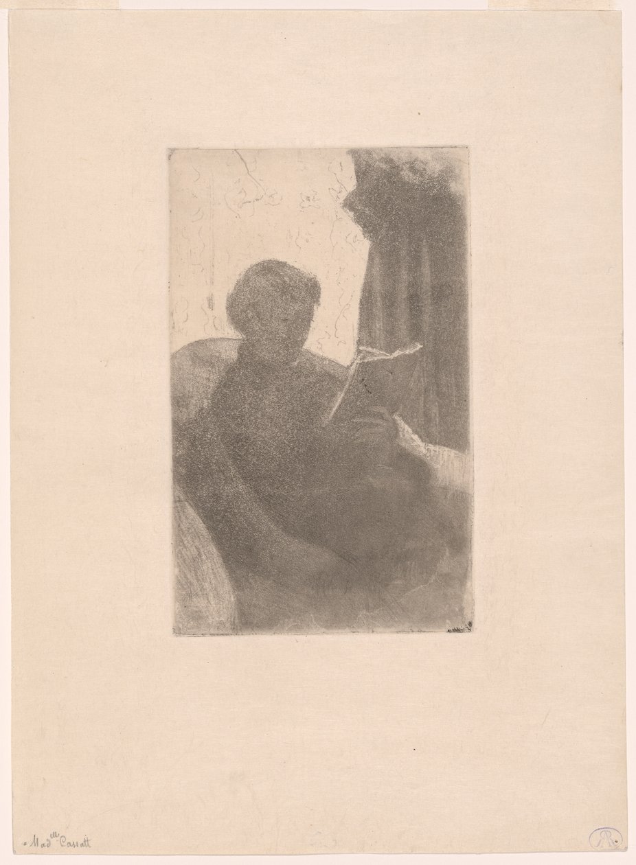 Leitura de Lydia de Mary Cassatt