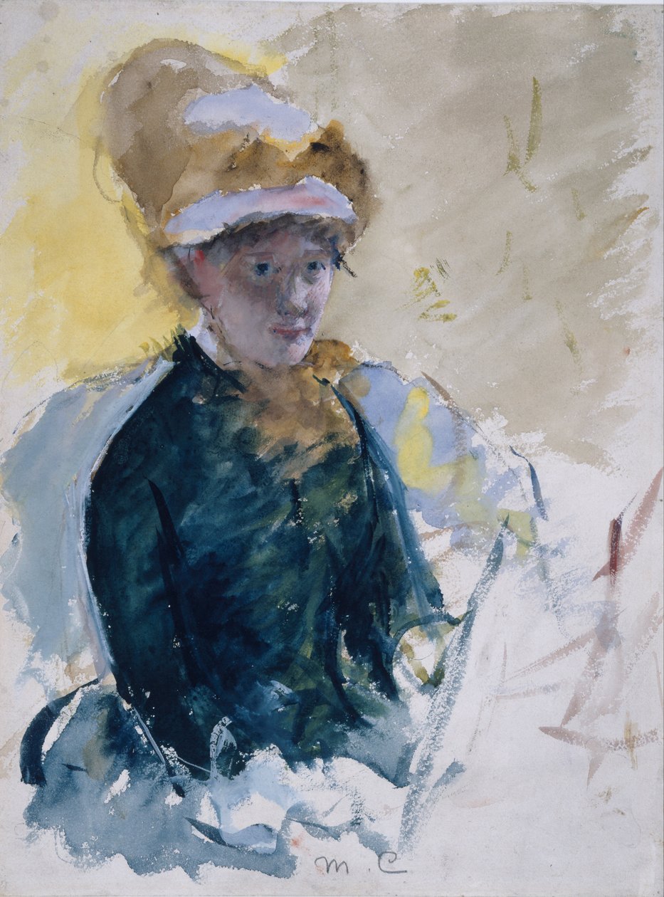 Autorretrato de Mary Cassatt de Mary Cassatt