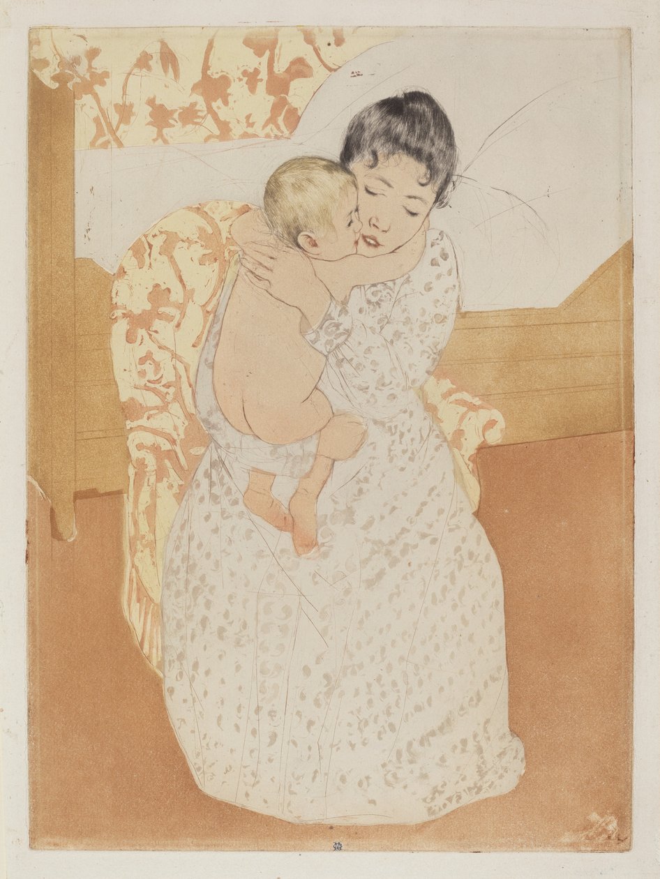 Carícia Materna de Mary Cassatt