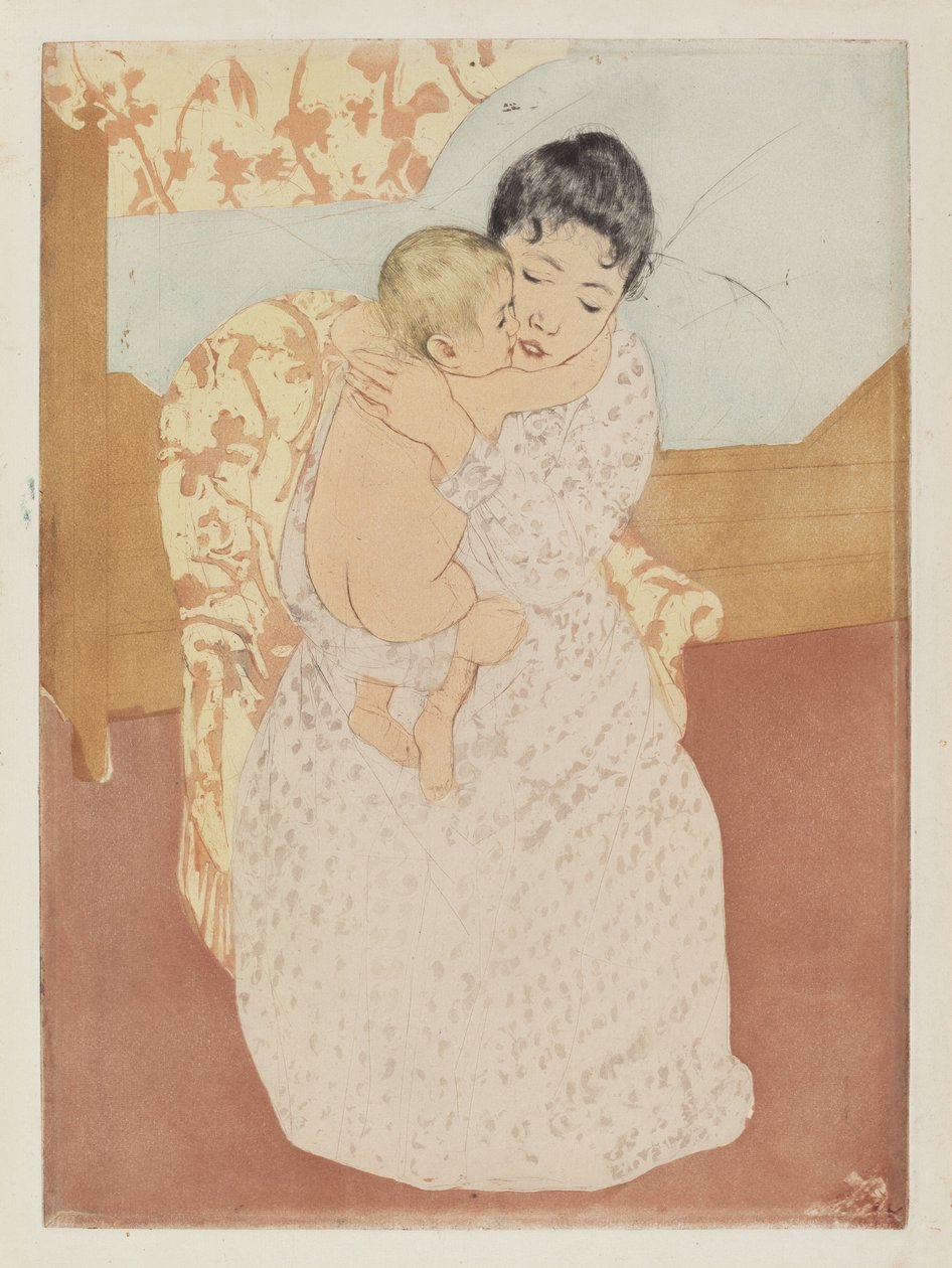 Carícia Materna de Mary Cassatt