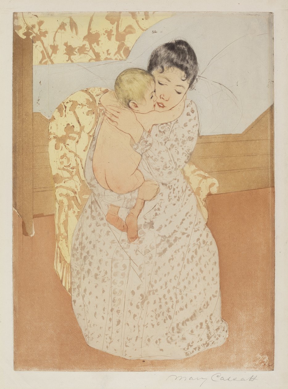 Carícia Materna de Mary Cassatt