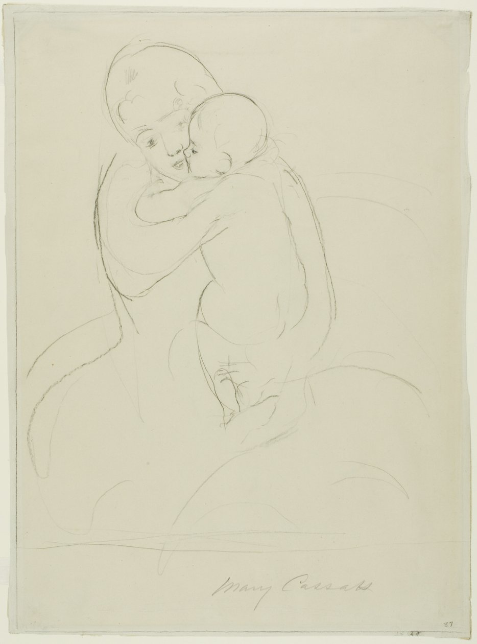 Carícia Materna de Mary Cassatt