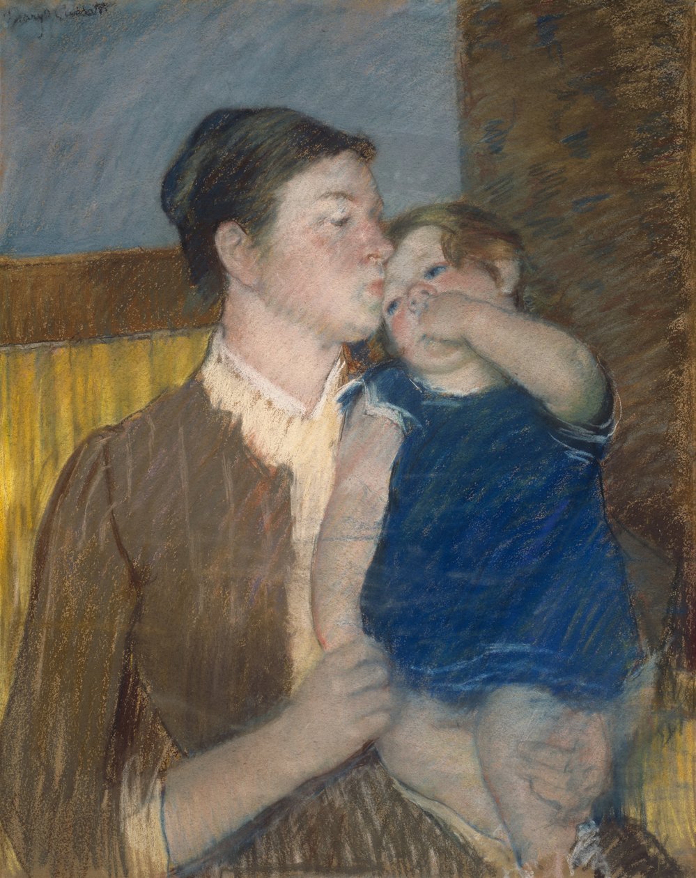 O beijo de boa noite da mãe de Mary Cassatt