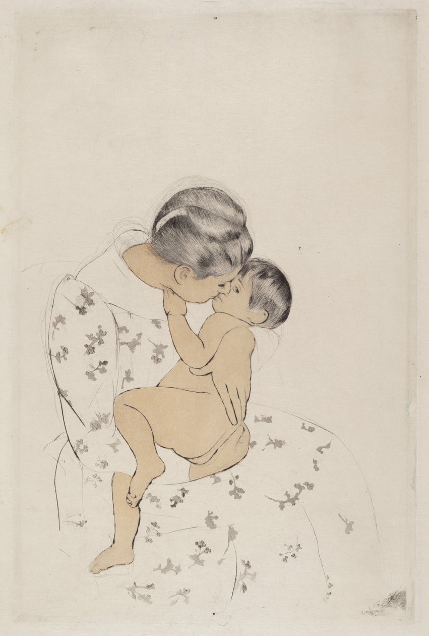 beijo de mãe de Mary Cassatt