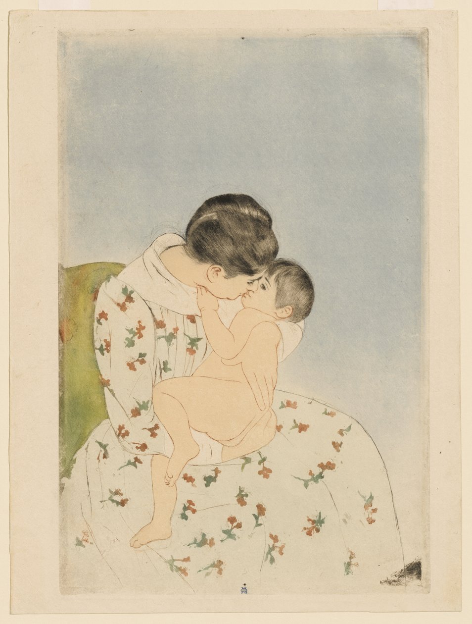 O beijo da mãe de Mary Cassatt
