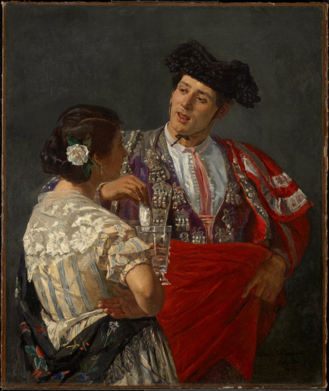 Oferta do panal ao toureiro de Mary Cassatt