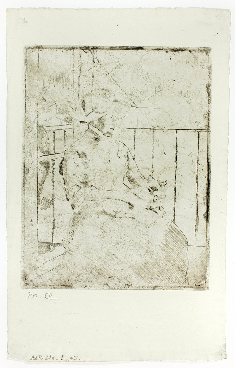 Na varanda de Mary Cassatt