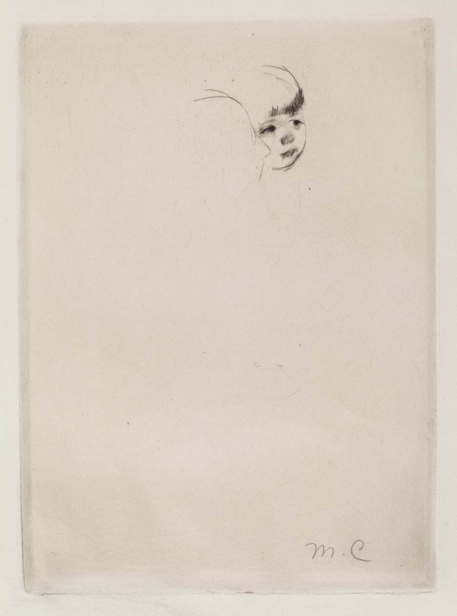 Camponesa mãe e filho de Mary Cassatt