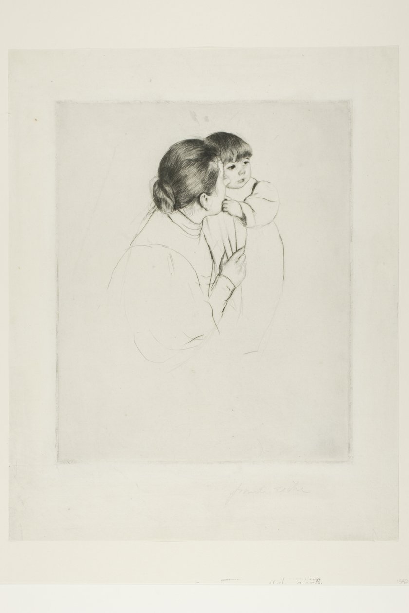 Mãe Camponesa e Filho de Mary Cassatt