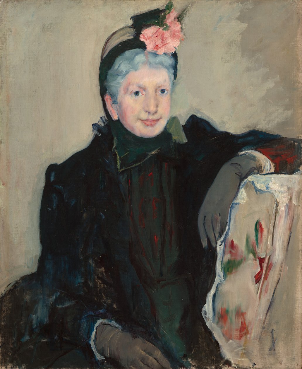 Retrato de uma senhora idosa de Mary Cassatt