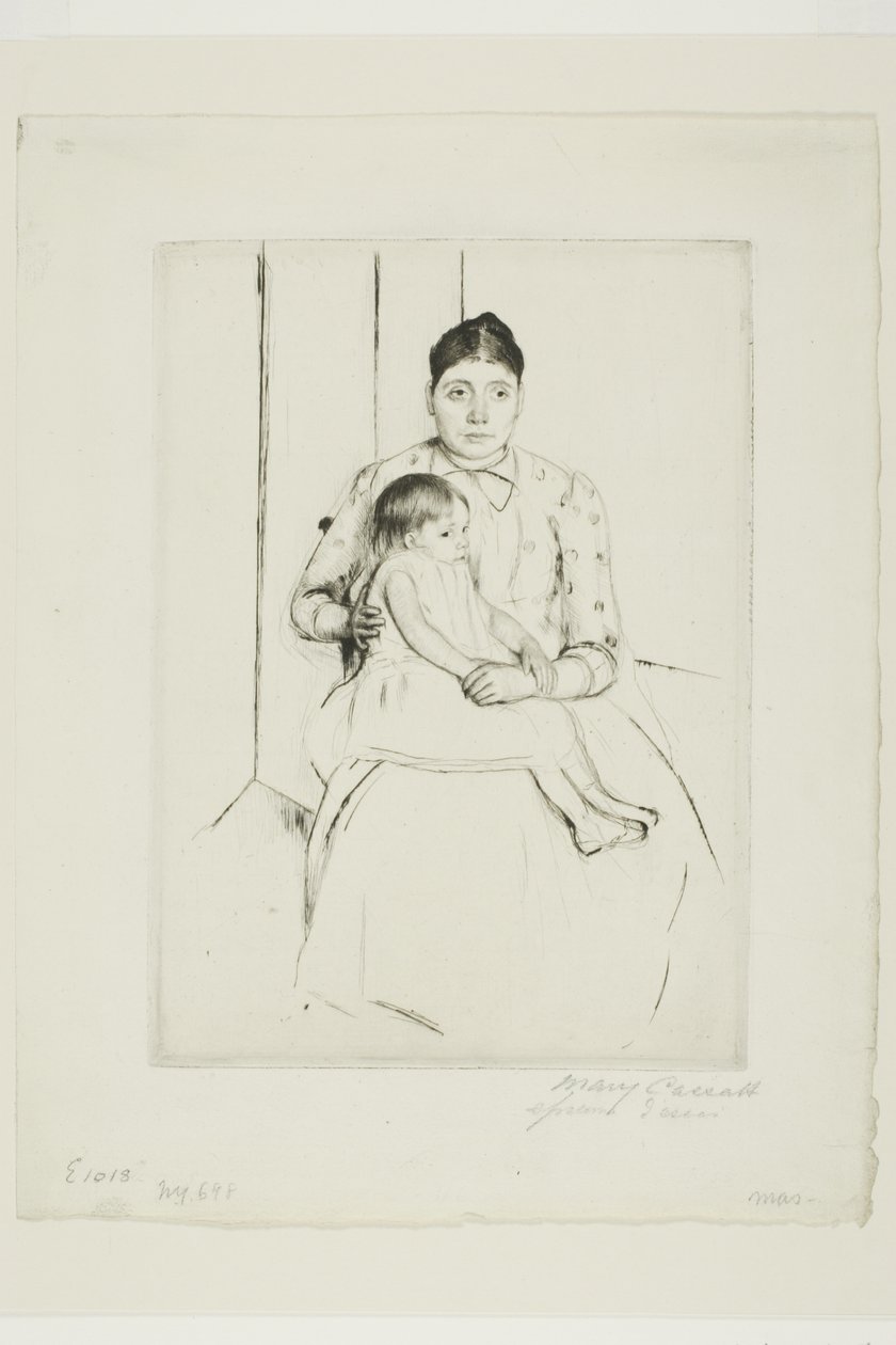 Repouso de Mary Cassatt