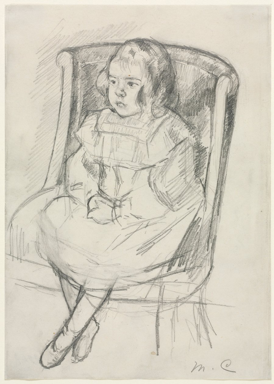 Simone Seated, c. 1903 de Mary Cassatt