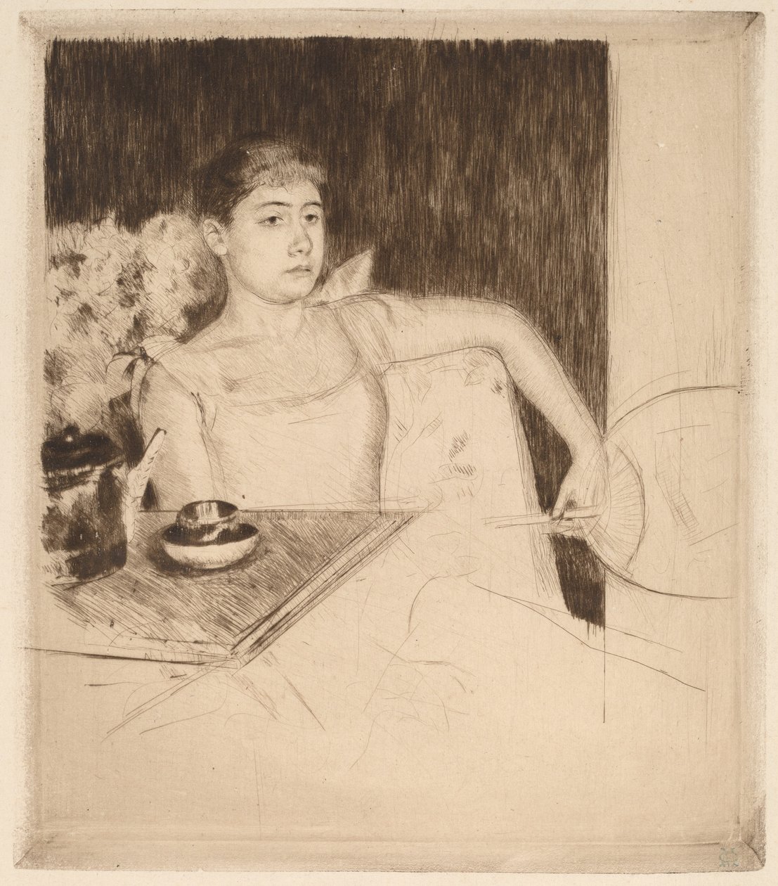 Chá, c. 1890. de Mary Cassatt