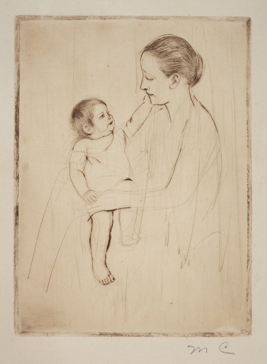 A carícia de Mary Cassatt