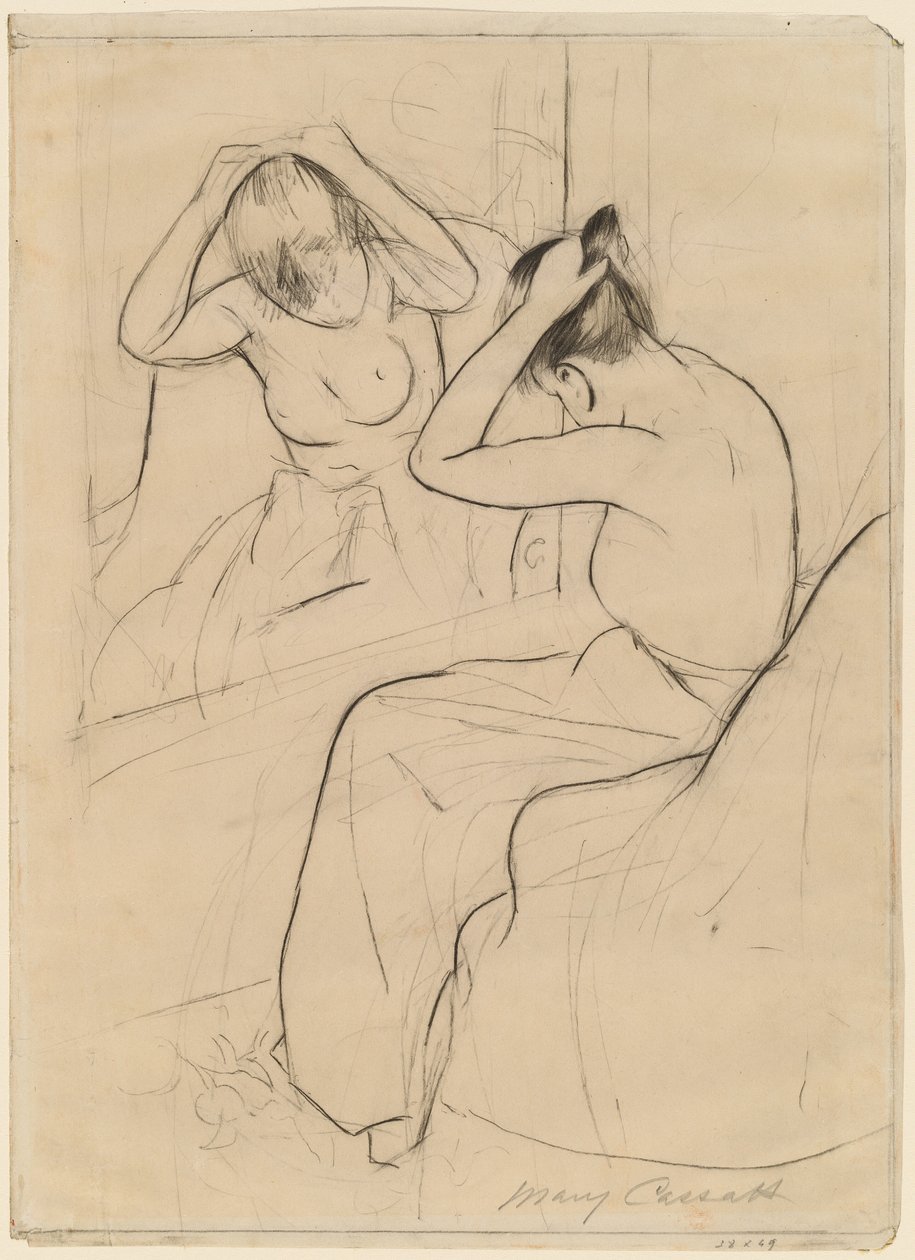 O penteado de Mary Cassatt