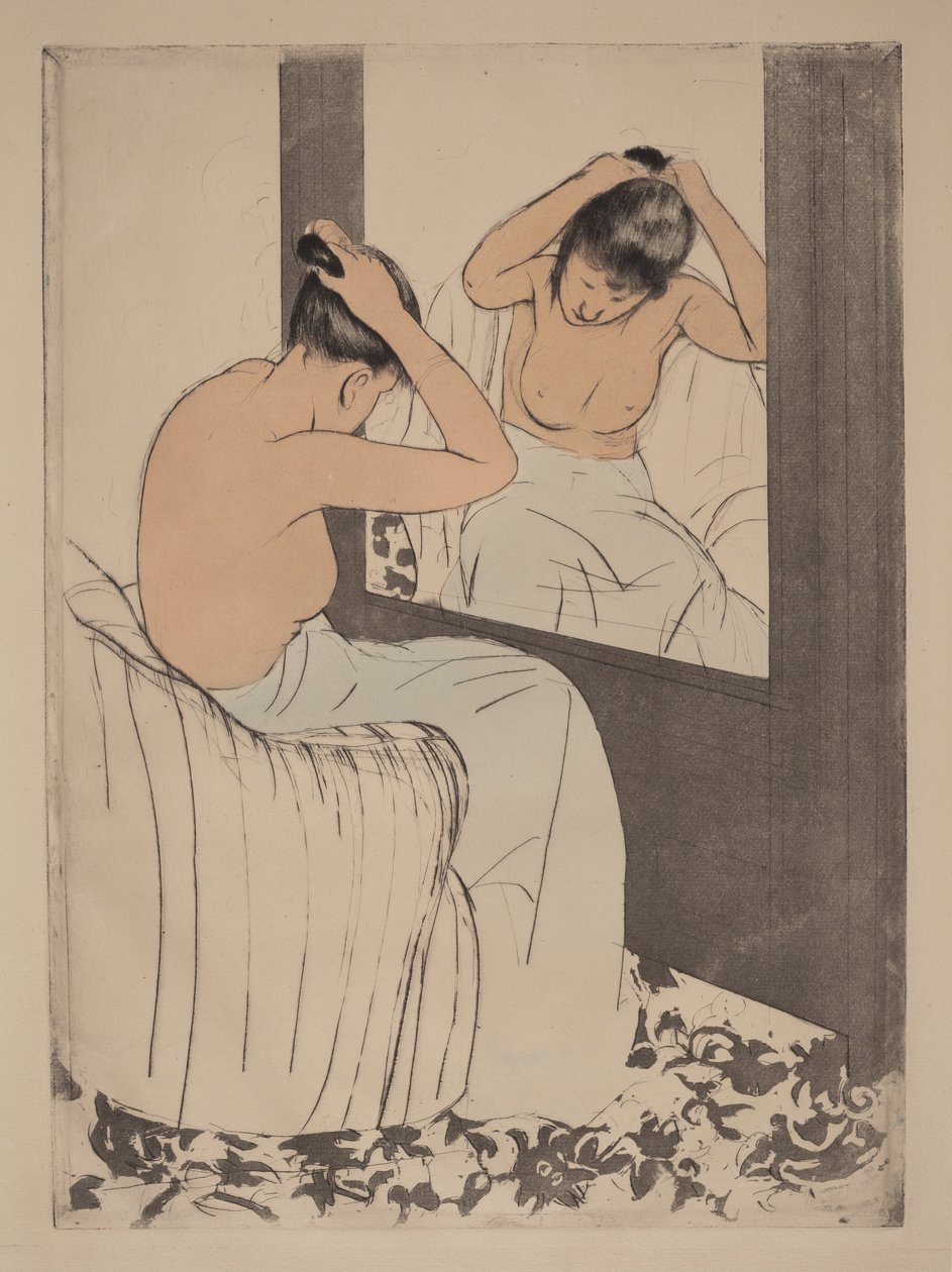 O penteado de Mary Cassatt