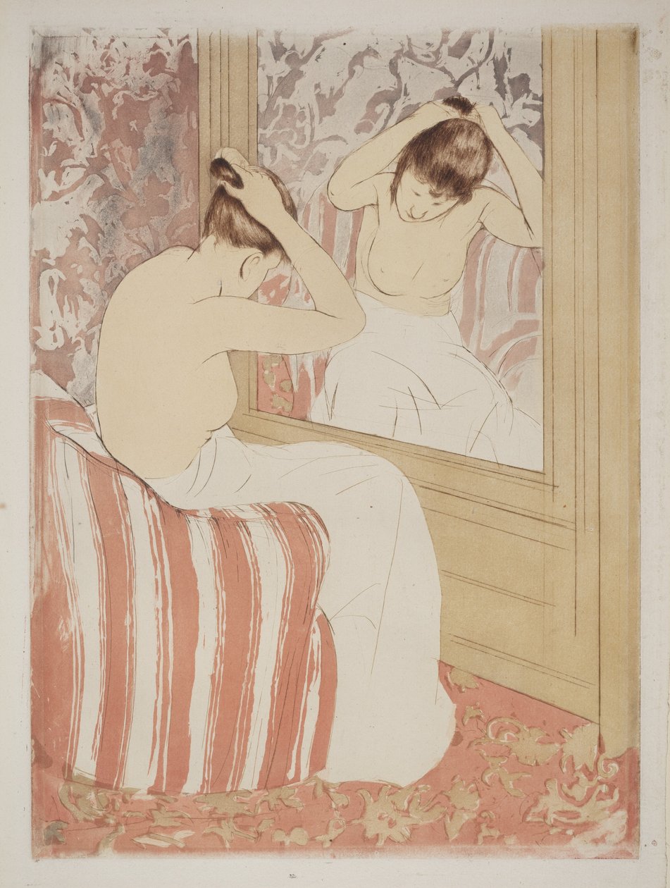 O penteado de Mary Cassatt