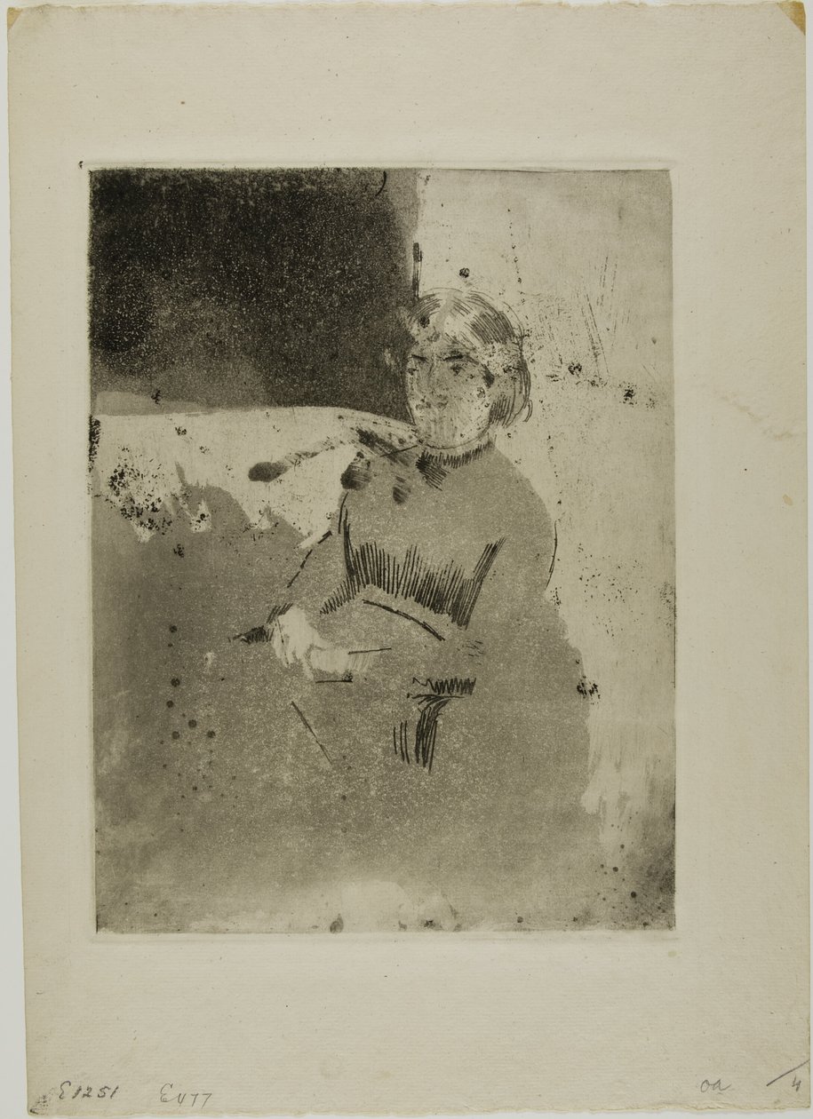 O Canto do Sofá (N.º 1) de Mary Cassatt