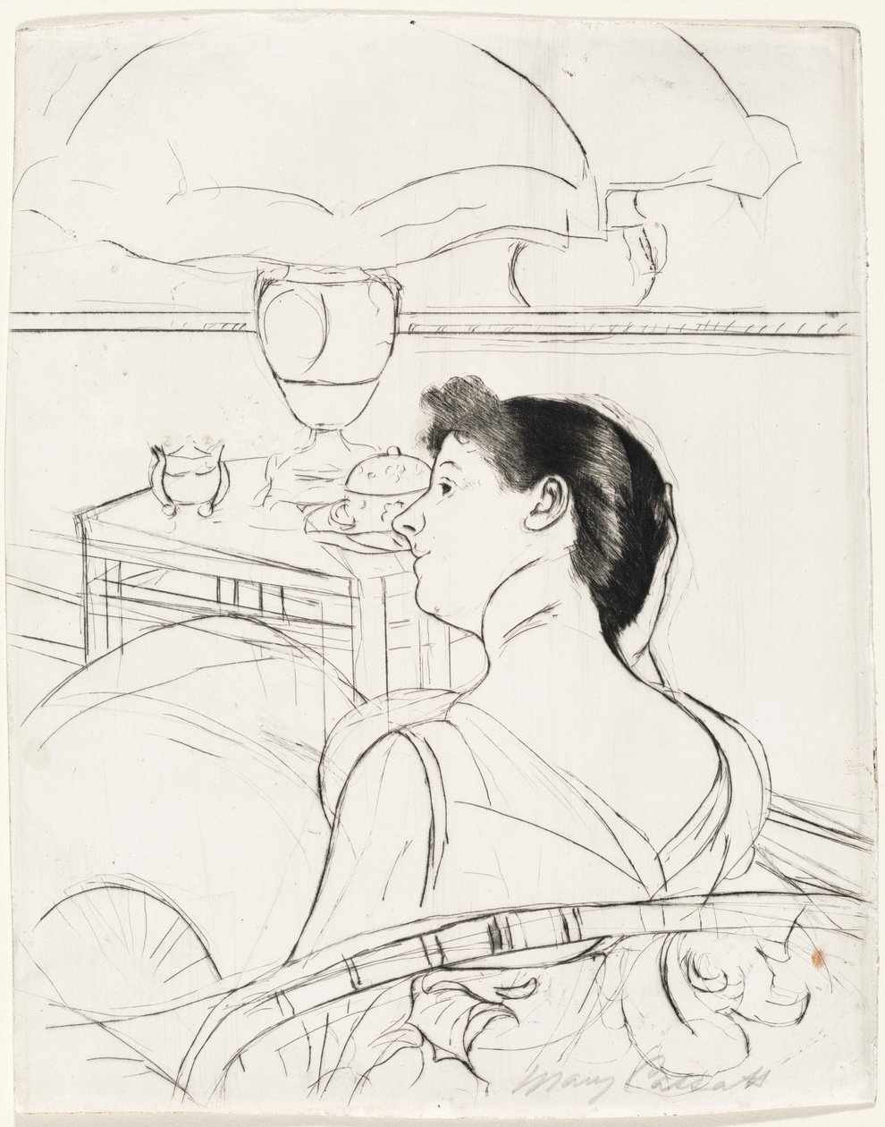 A lâmpada de Mary Cassatt
