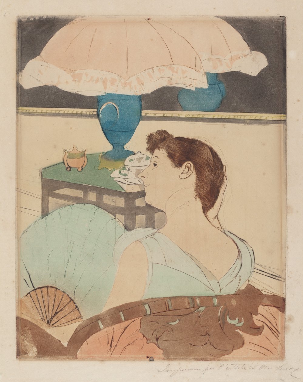 A lâmpada de Mary Cassatt