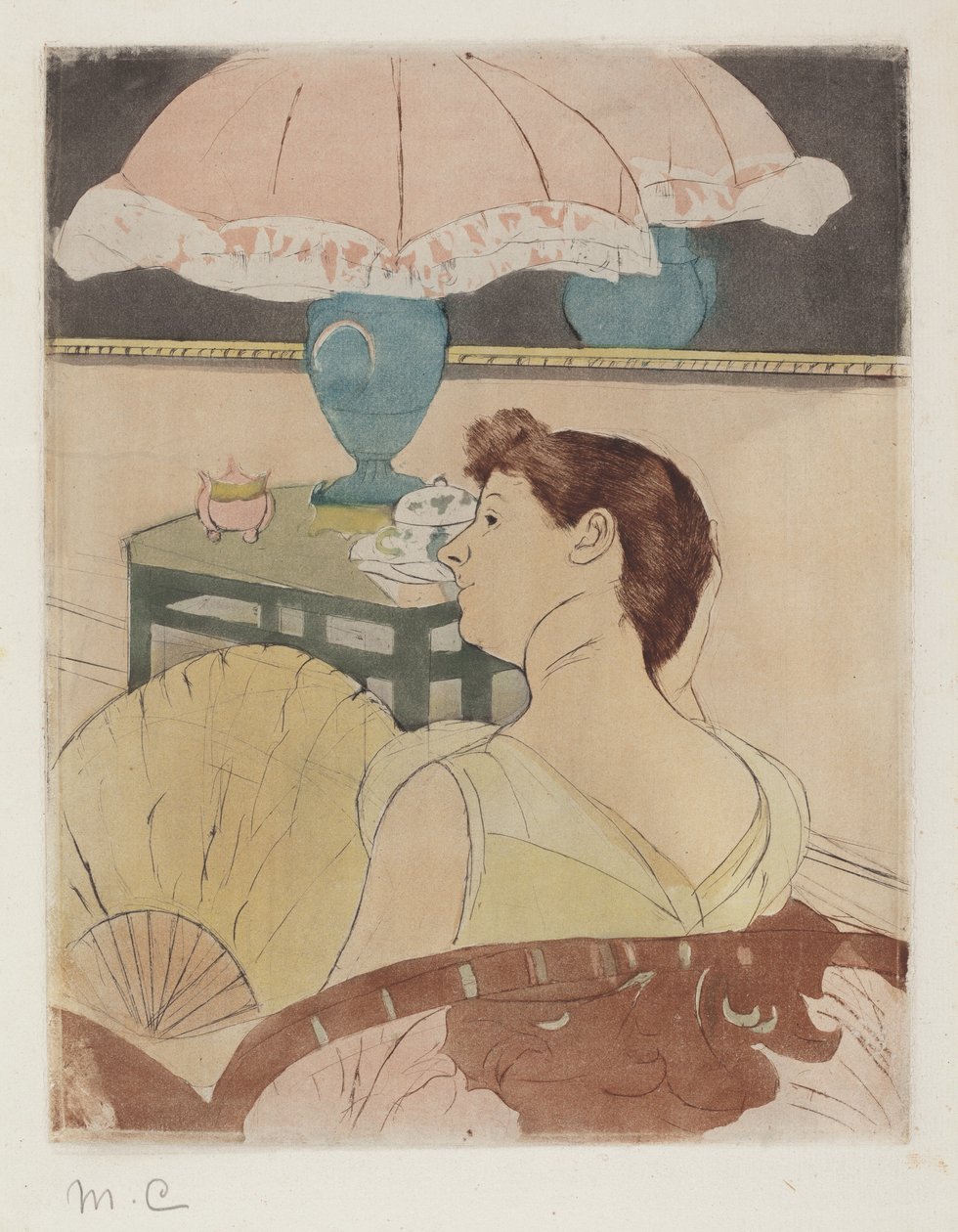 A lâmpada de Mary Cassatt