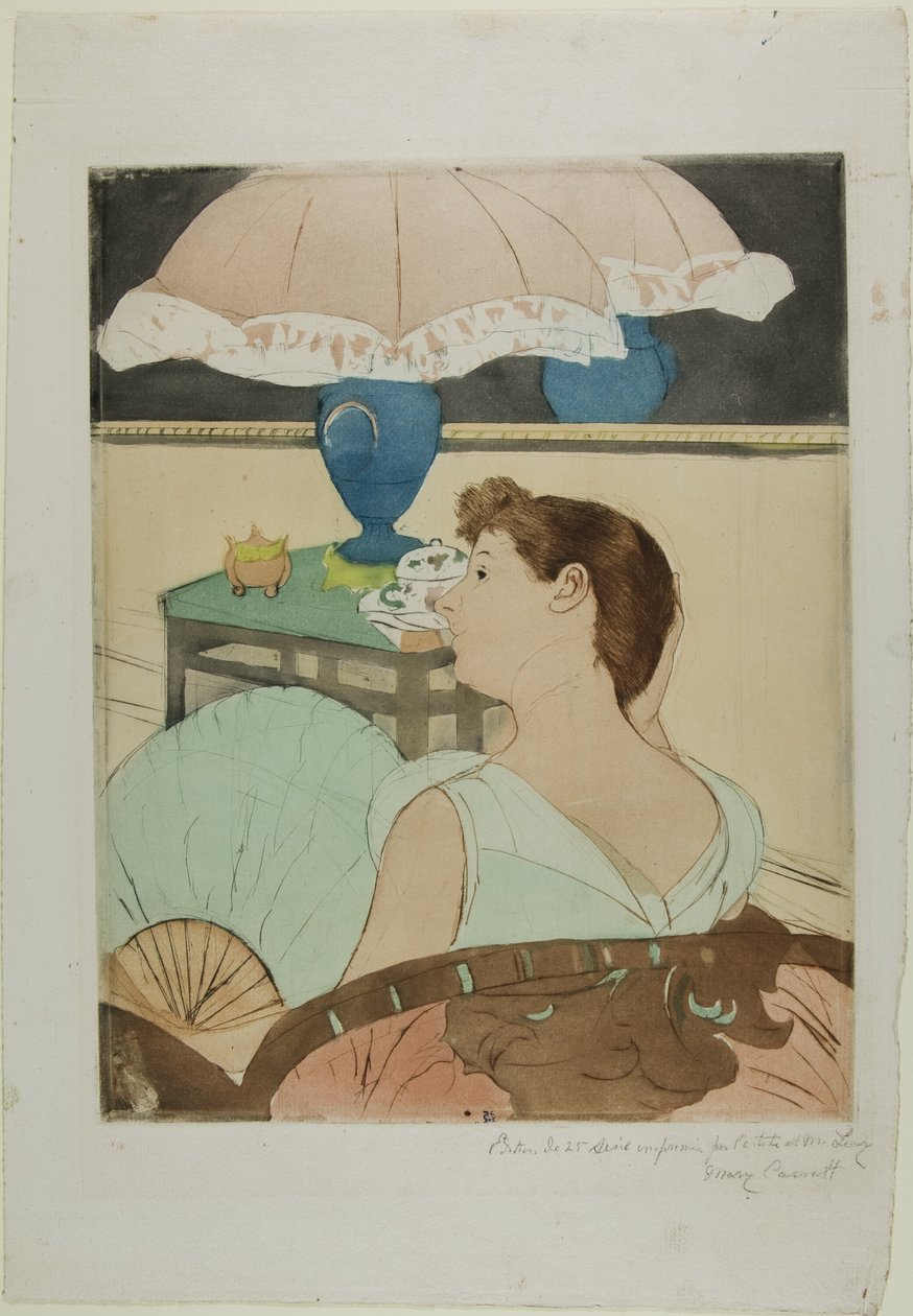 A lâmpada de Mary Cassatt
