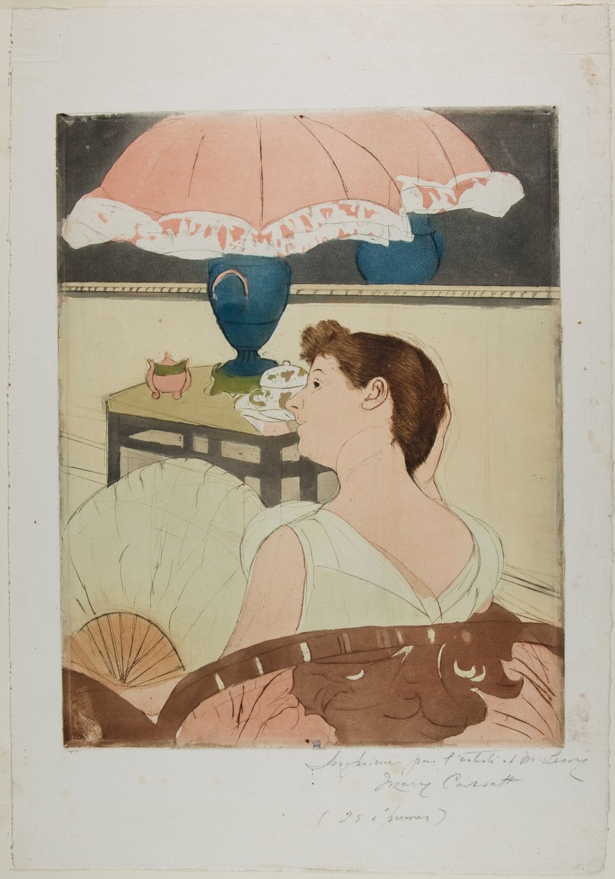 A lâmpada de Mary Cassatt