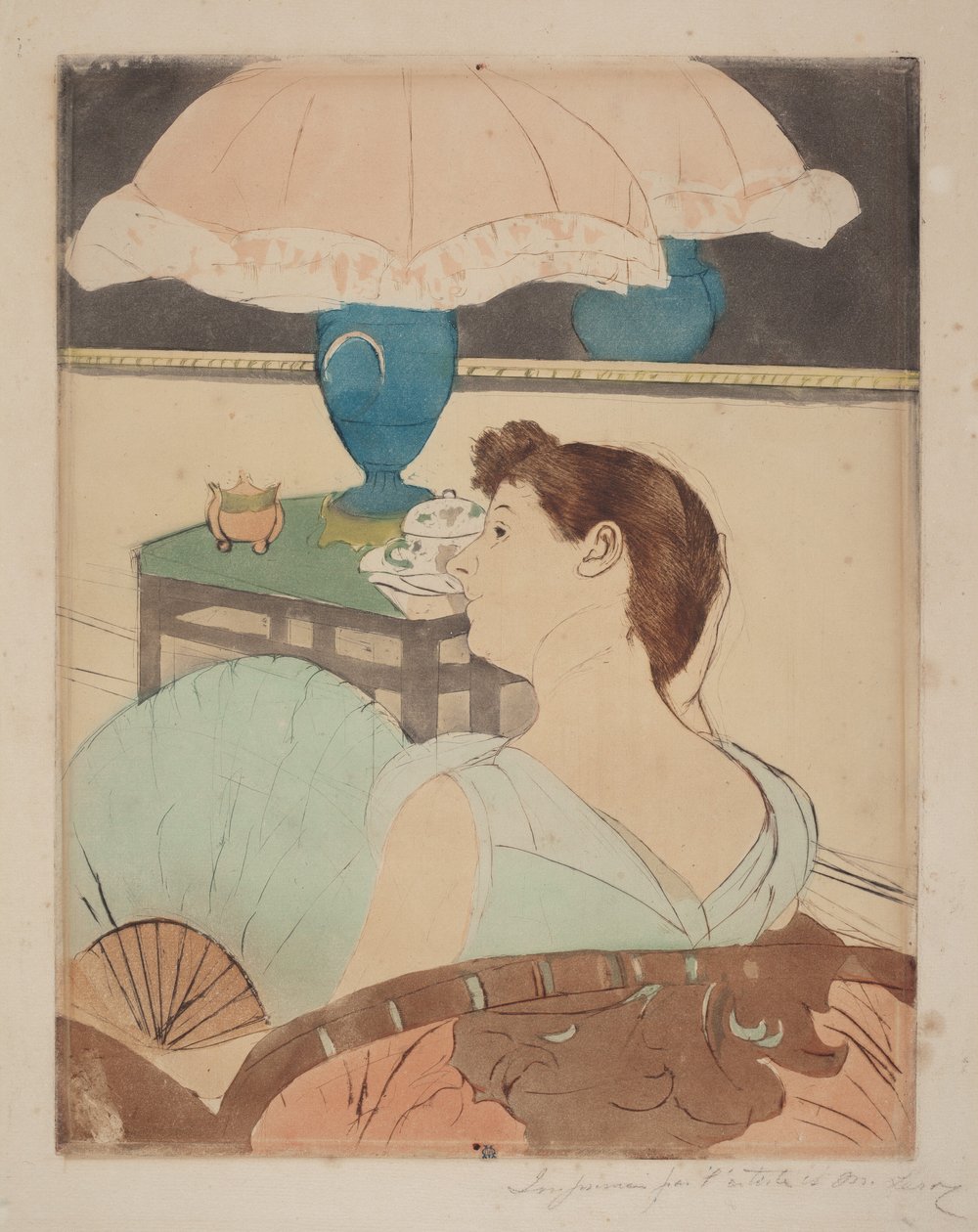 A lâmpada de Mary Cassatt