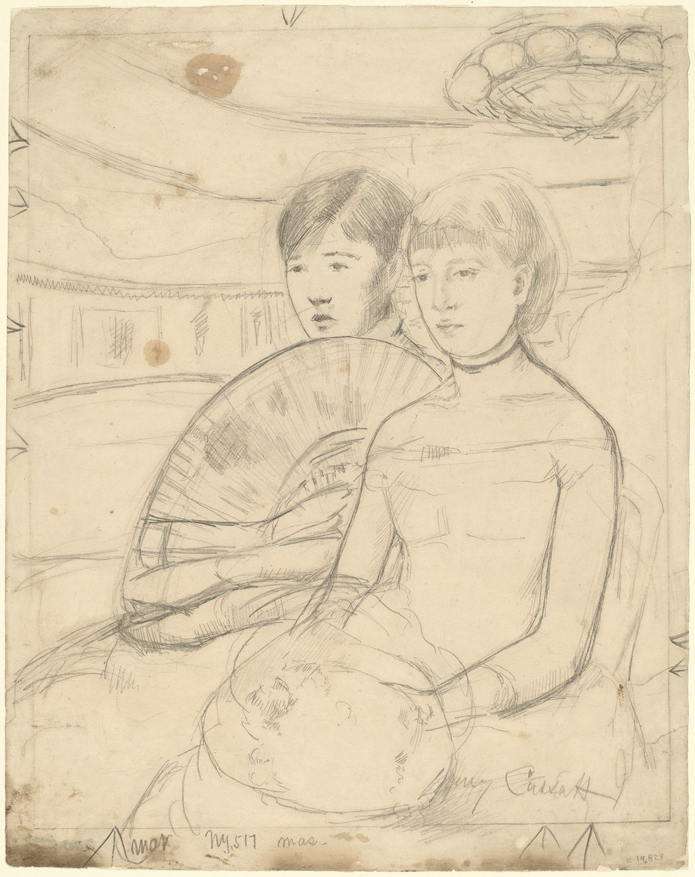 O Loge [reto] de Mary Cassatt