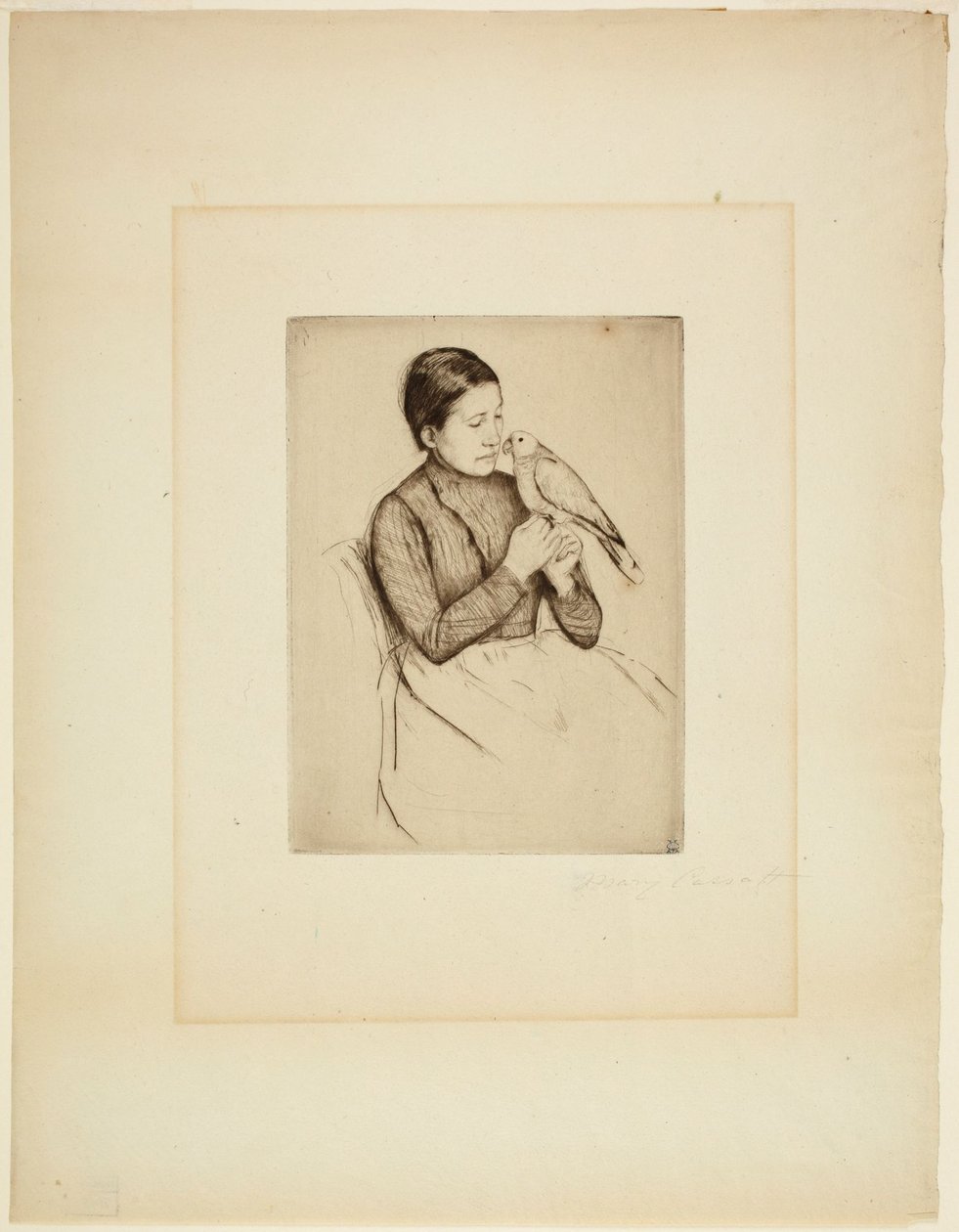 O papagaio de Mary Cassatt