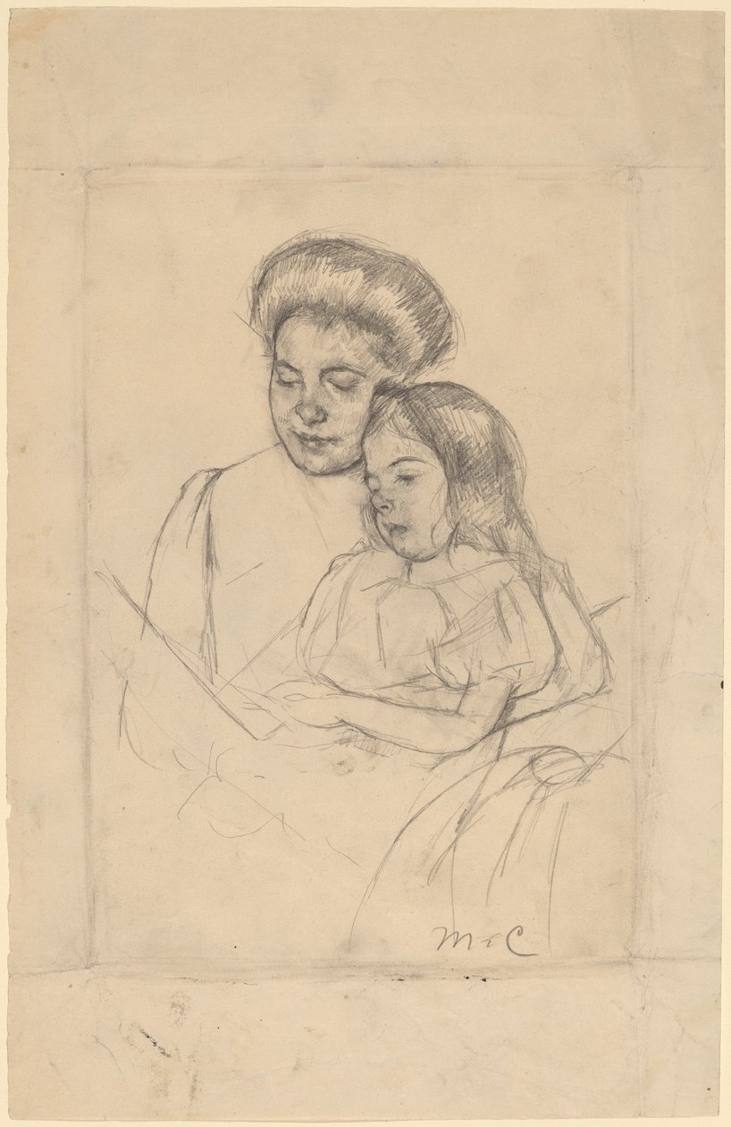 O Livro de Imagens (Nº 1) de Mary Cassatt